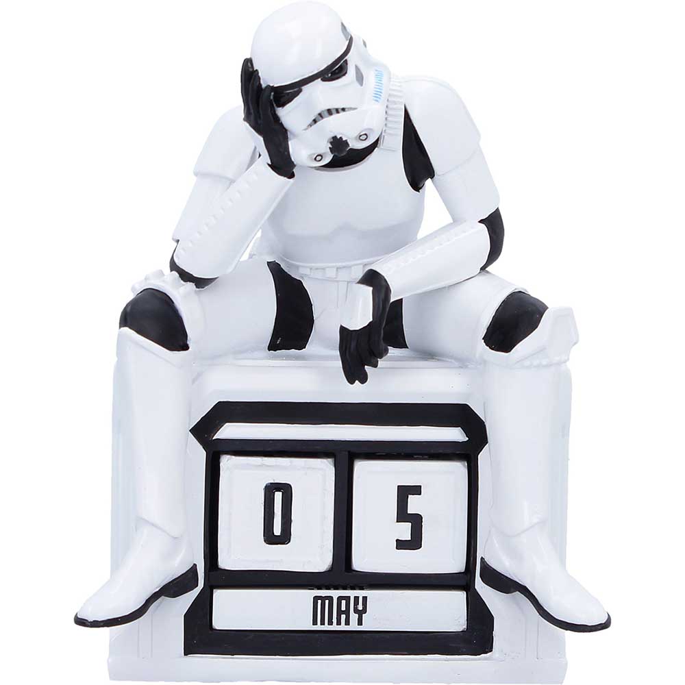 Stormtrooper What a Day Perpetual Desk Calendar | Nemesis Now