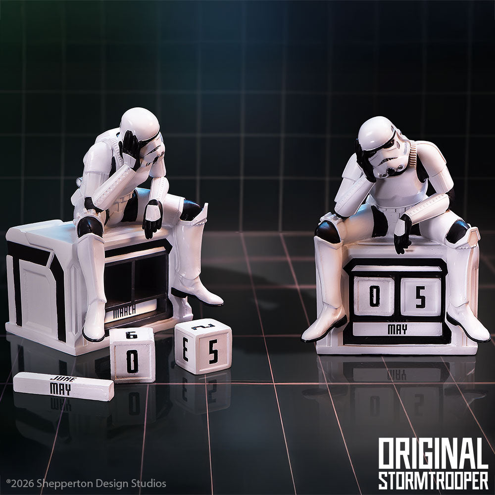 Stormtrooper What a Day Perpetual Desk Calendar | Nemesis Now