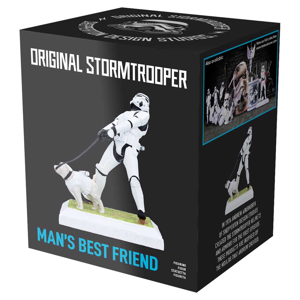 Stormtrooper Man's Best Friend Figurine 15.5cm | Nemesis Now