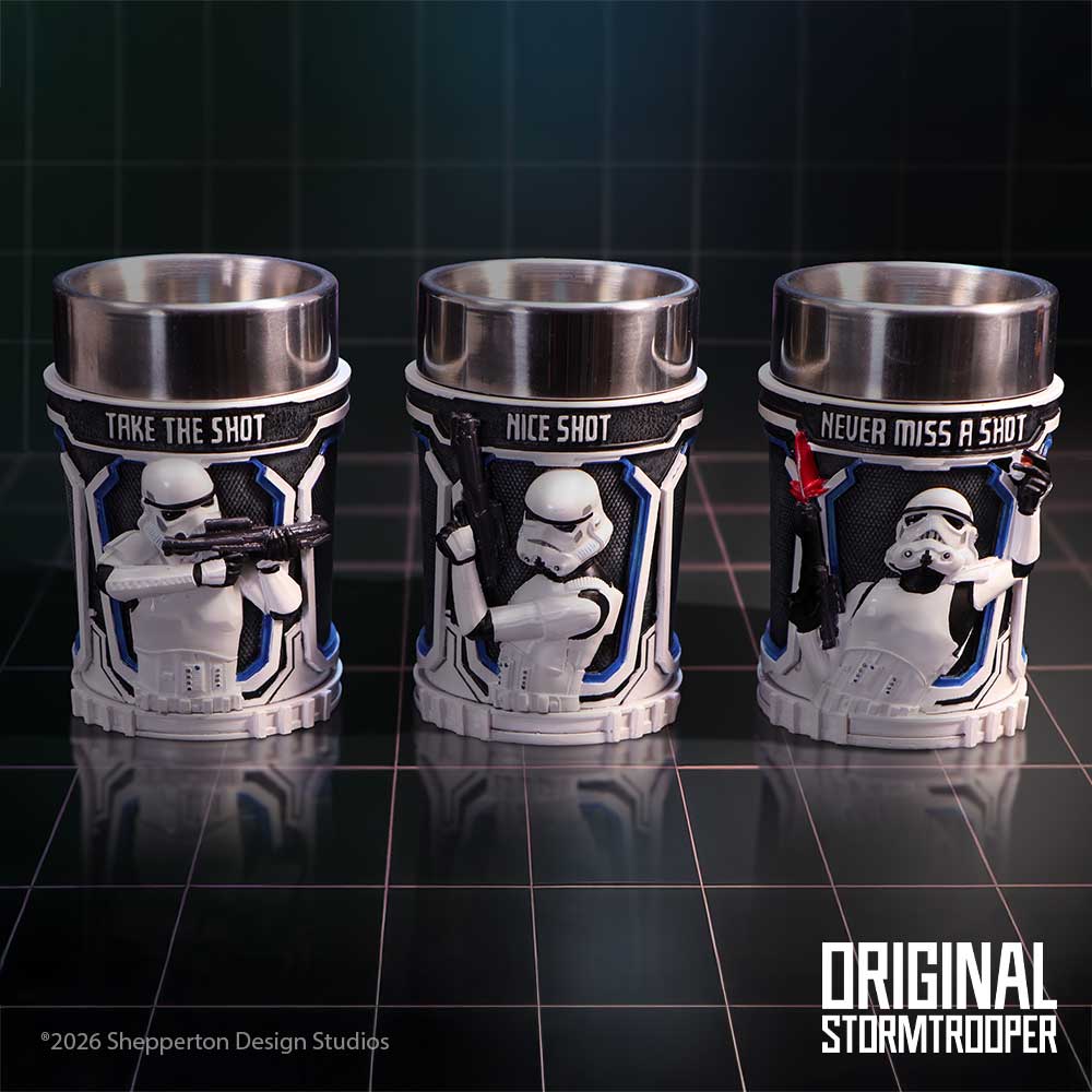 Stormtrooper Shot Glass Set of 3, 8.7cm