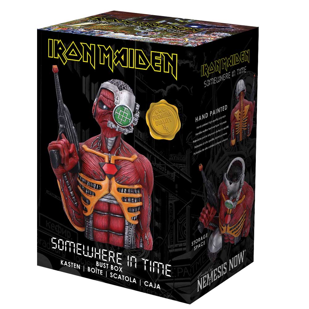 Iron Maiden Somewhere in Time Eddie Bust, 29.8cm