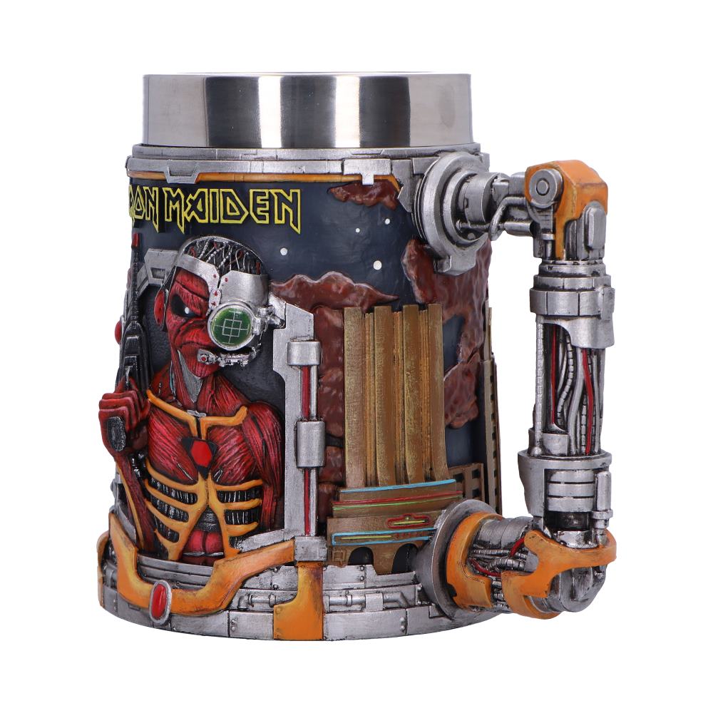 Iron Maiden Somewhere in Time Tankard, 15.5cm | Nemesis Now