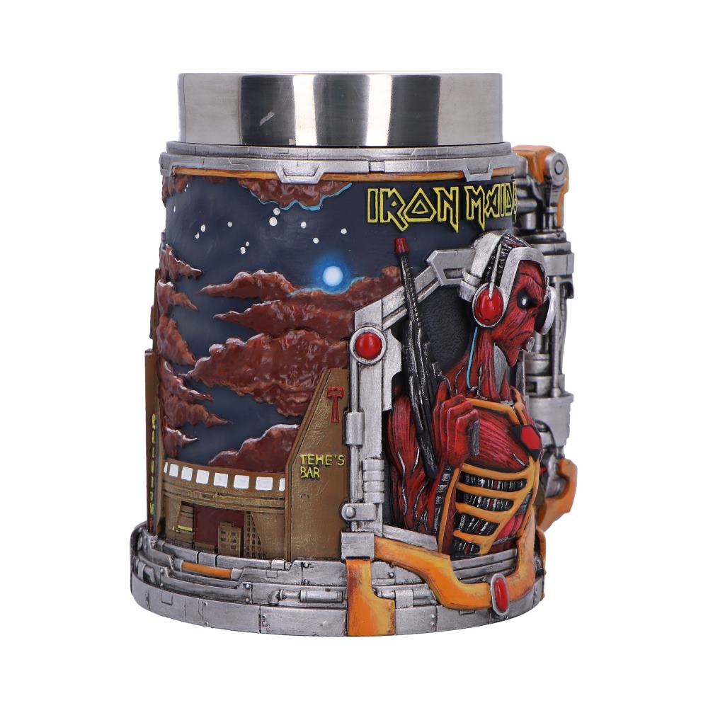 Iron Maiden Somewhere in Time Tankard, 15.5cm | Nemesis Now