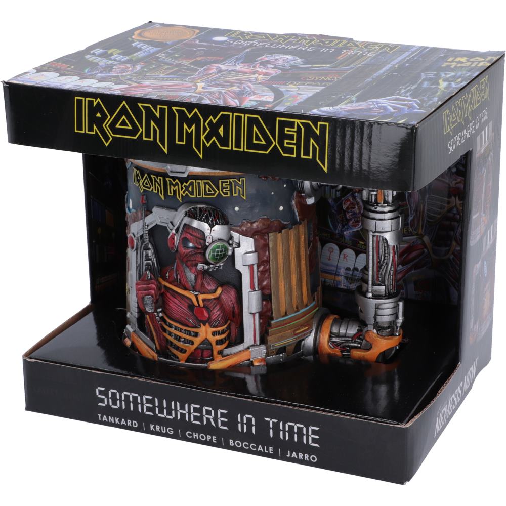 Iron Maiden Somewhere in Time Tankard, 15.5cm | Nemesis Now