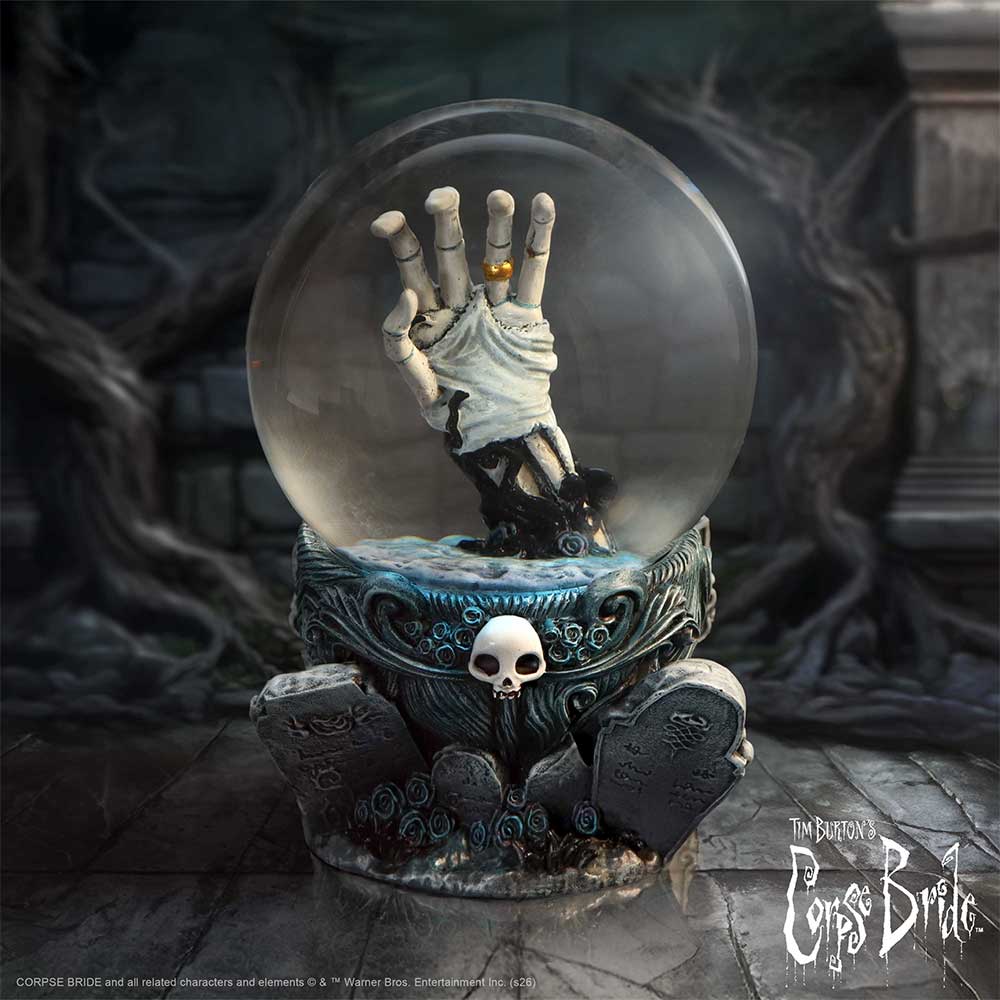 Corpse Bride Emily Snow Globe 15cm – Officially Licensed