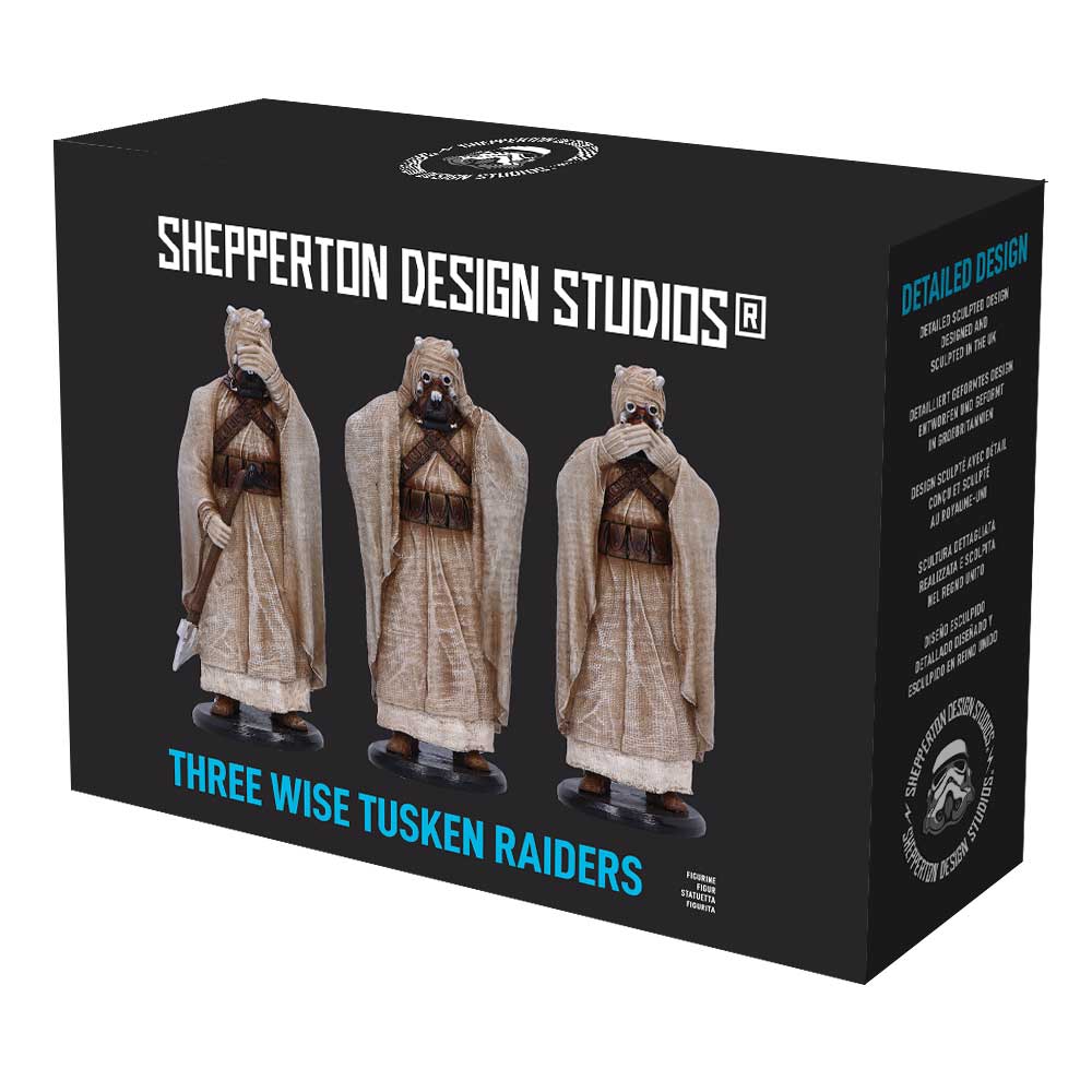Star Wars Three Wise Tusken Raiders Figurine Set 14.3cm