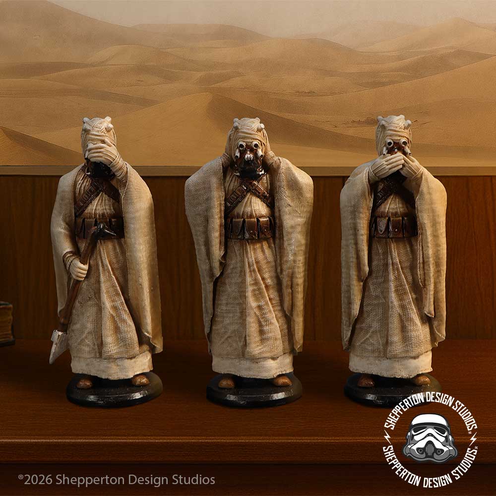 Star Wars Three Wise Tusken Raiders Figurine Set 14.3cm
