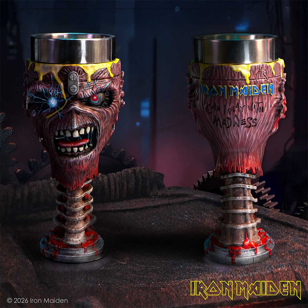 Iron Maiden Eddie Can I Play With Madness Goblet 19.5cm