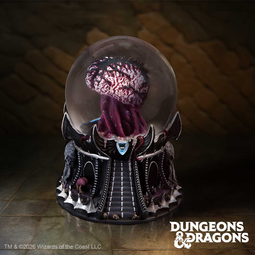Dungeons & Dragons Elder Brain Snow Globe 15cm – Nemesis Now