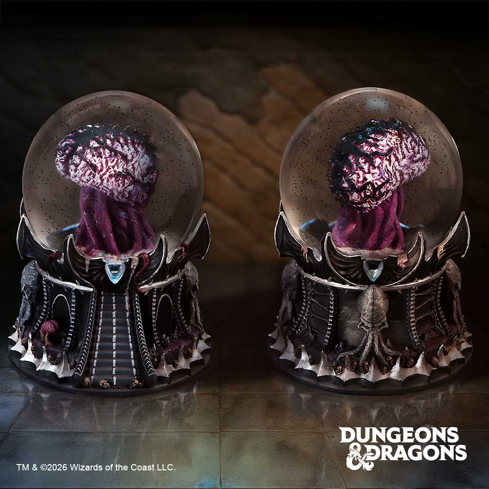 Dungeons & Dragons Elder Brain Snow Globe 15cm – Nemesis Now