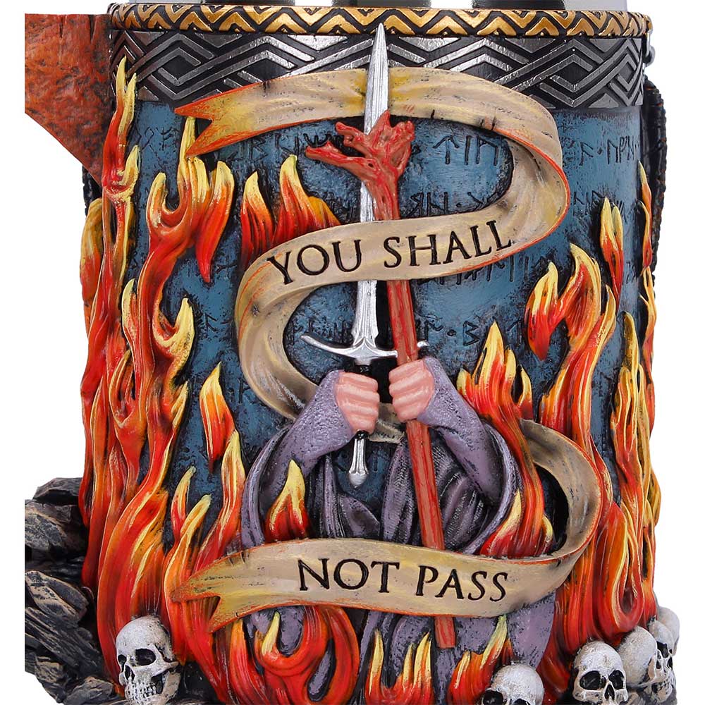 Lord of the Rings Balrog Tankard – Official Collectible, 15.5cm