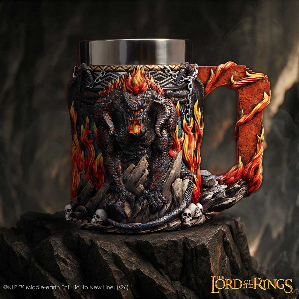 Lord of the Rings Balrog Tankard – Official Collectible, 15.5cm