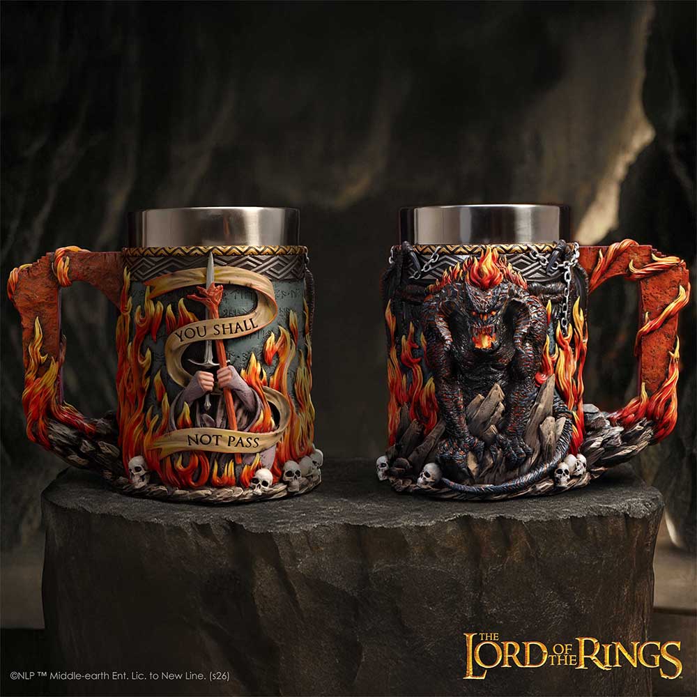 Lord of the Rings Balrog Tankard – Official Collectible, 15.5cm