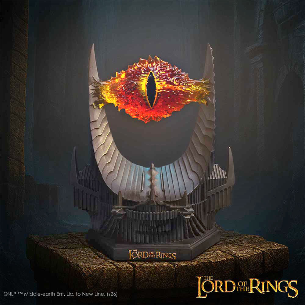 Lord of the Rings Eye of Sauron Light-Up Lamp, 21.5cm