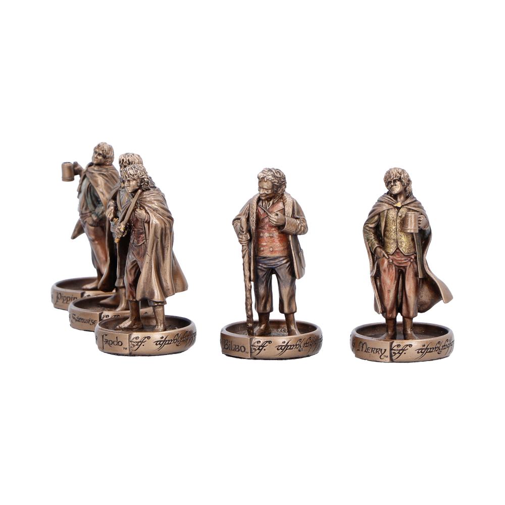 Lord of the Rings Hobbits of the Shire Figurine Set, 7.2cm