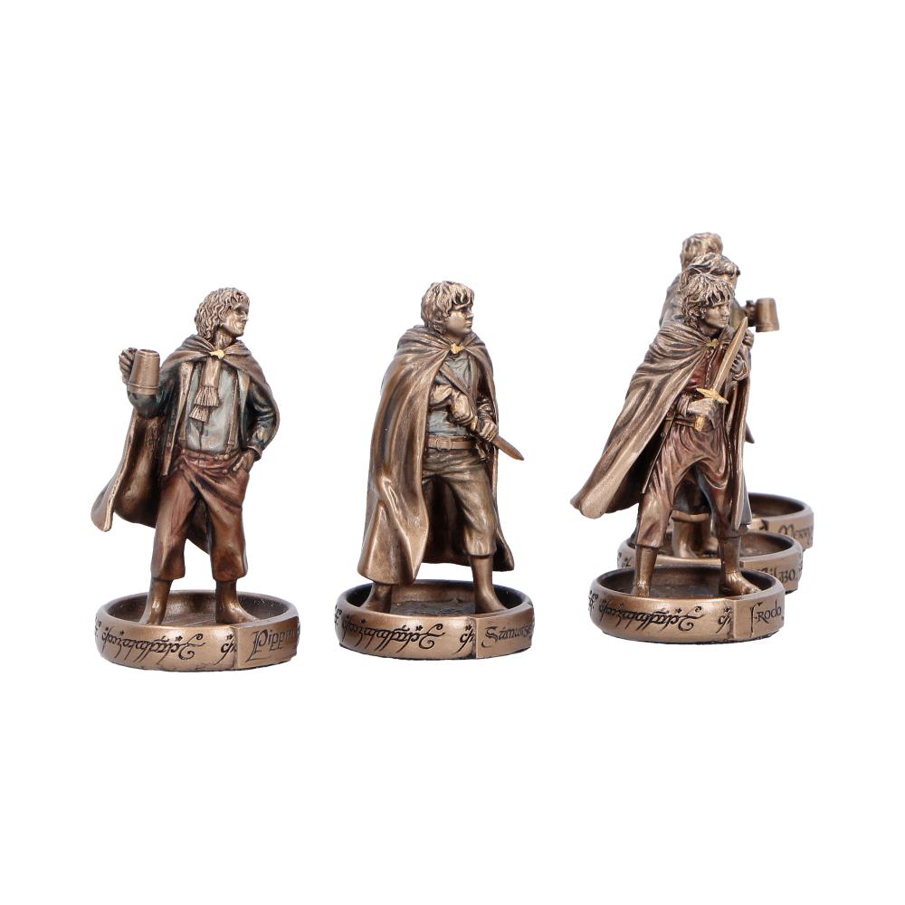Lord of the Rings Hobbits of the Shire Figurine Set, 7.2cm