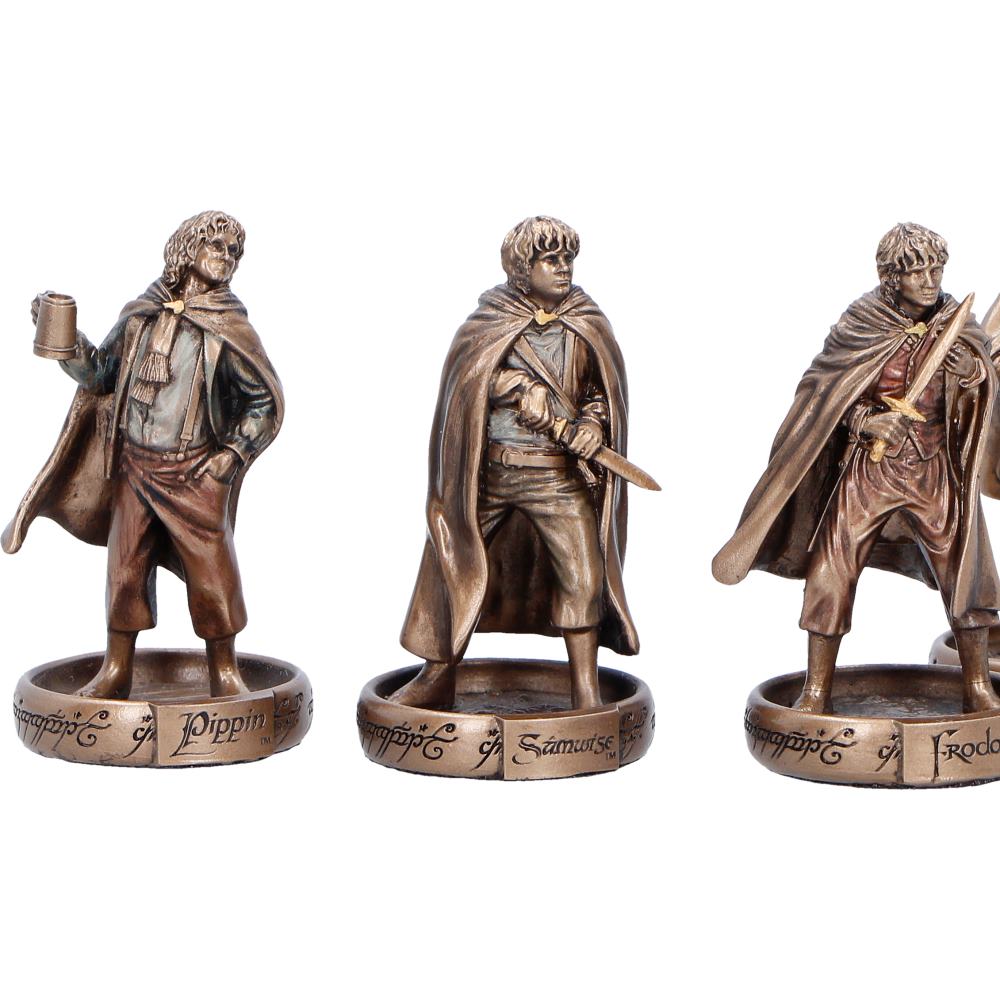 Lord of the Rings Hobbits of the Shire Figurine Set, 7.2cm