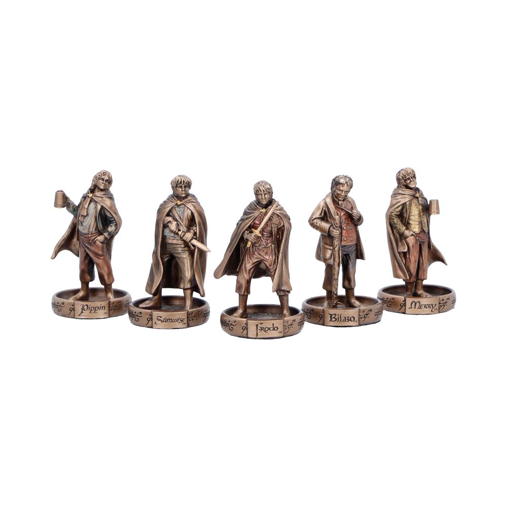 Lord of the Rings Hobbits of the Shire Figurine Set, 7.2cm