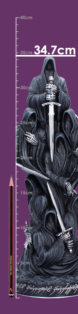 Lord of the Rings Ringwraiths of Middle-earth Figurine, 34.7cm