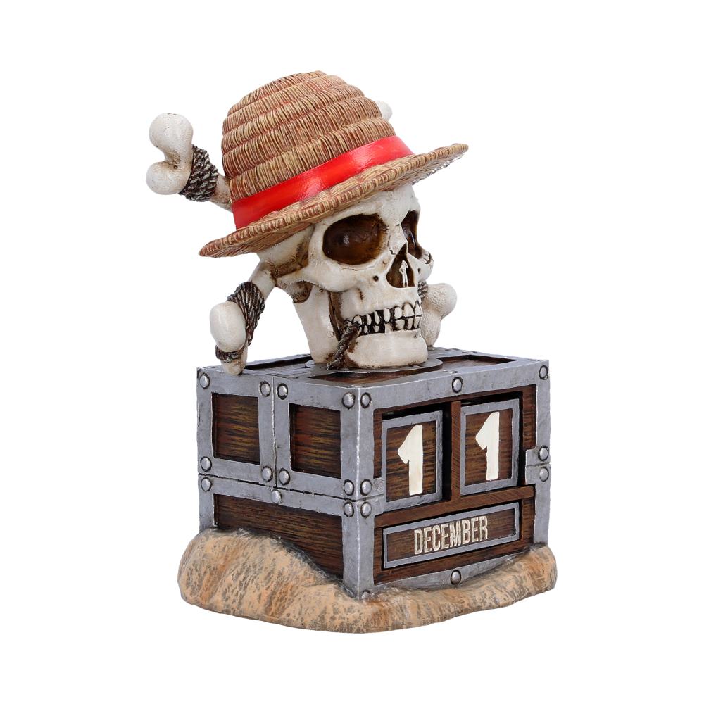 One Piece Luffy Jolly Roger Perpetual Calendar 15.8cm