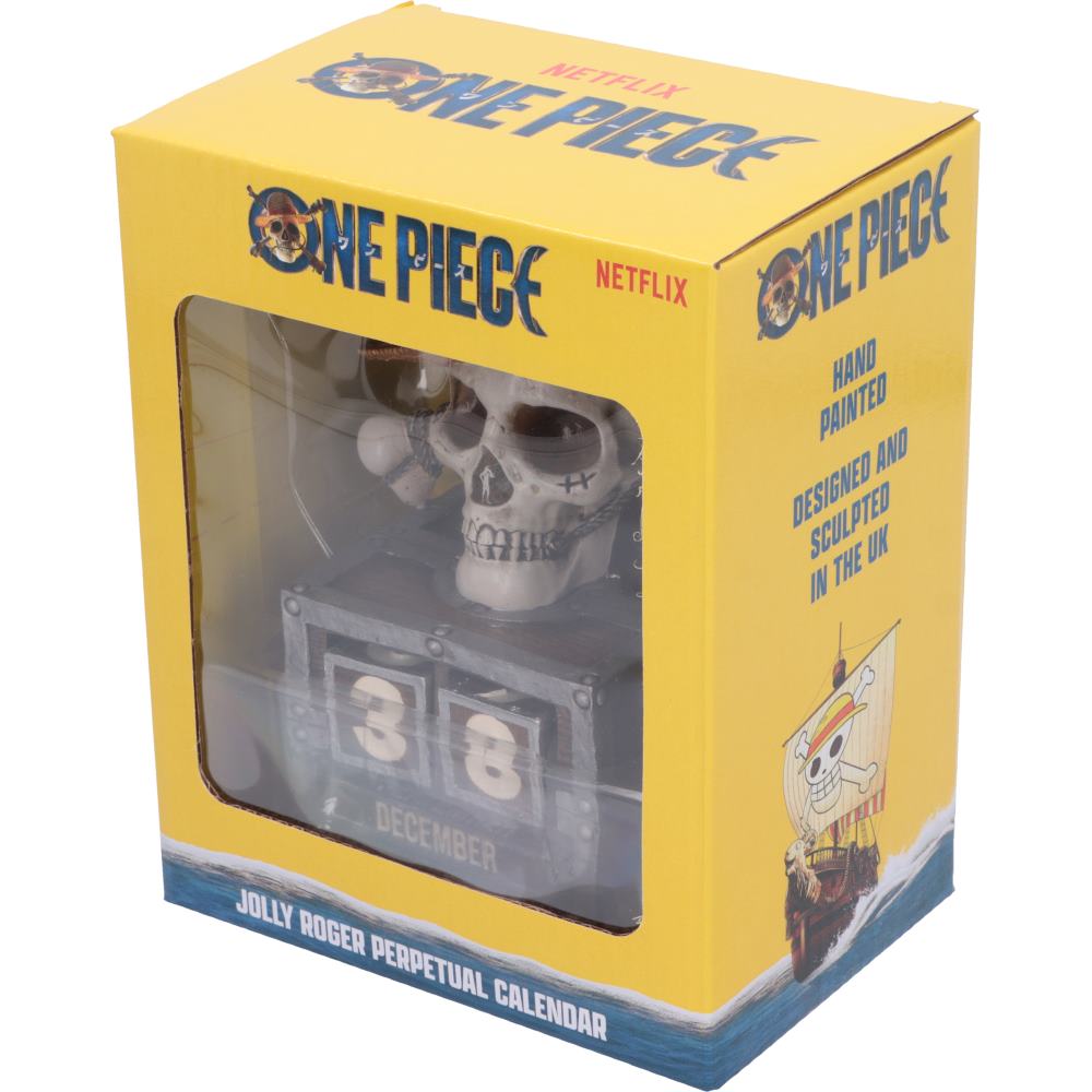 One Piece Luffy Jolly Roger Perpetual Calendar 15.8cm