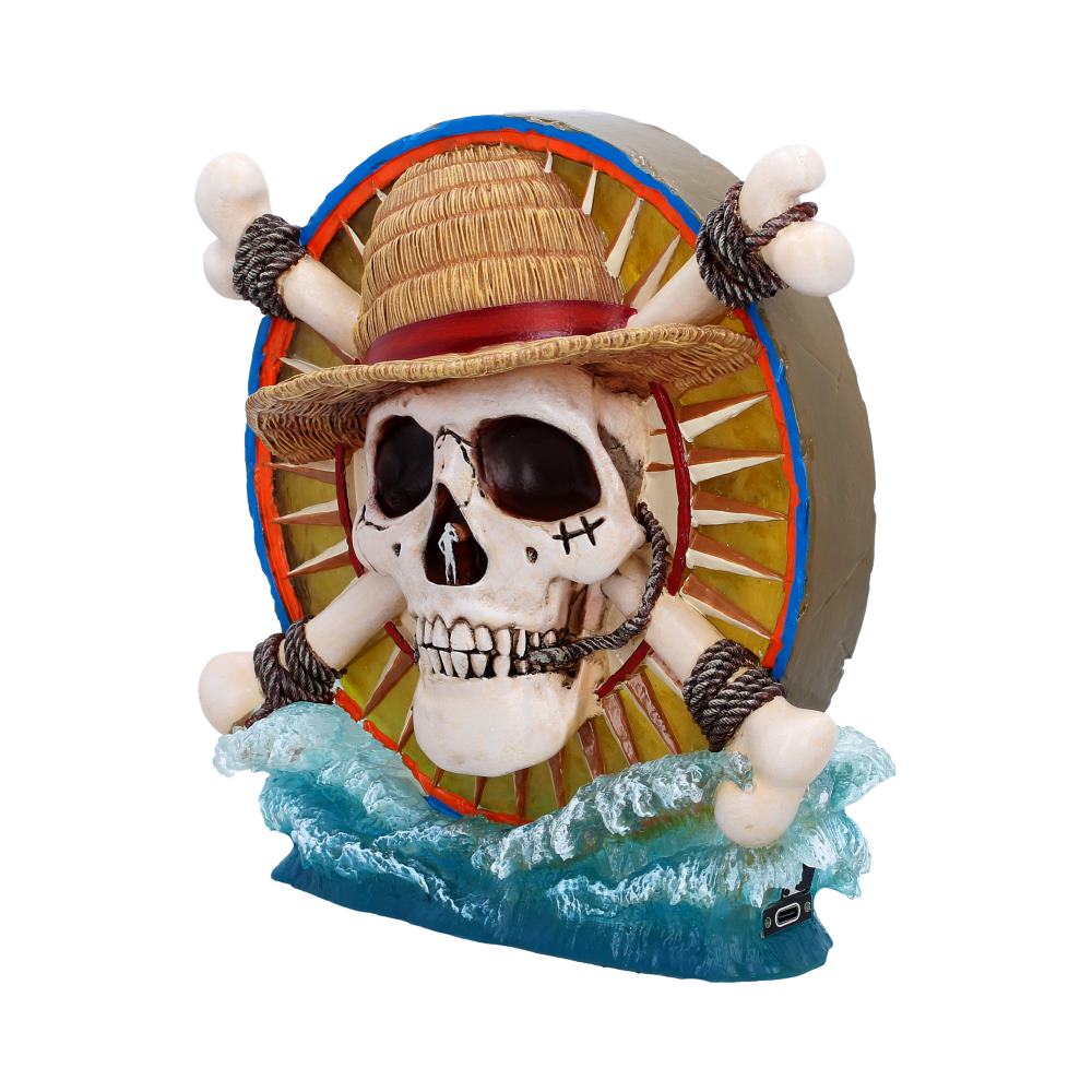 One Piece Luffy Straw Hat Jolly Roger LED Lamp 20.2cm