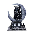Cult Cuties Zefur Perpetual Calendar | Gothic Witch Desk Calendar | Nemesis Now 16cm