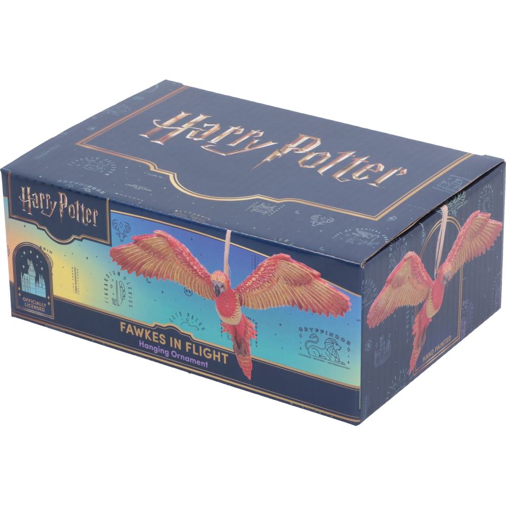 Harry Potter Fawkes in Flight Hanging Ornament 8.2cm – Officially Licensed