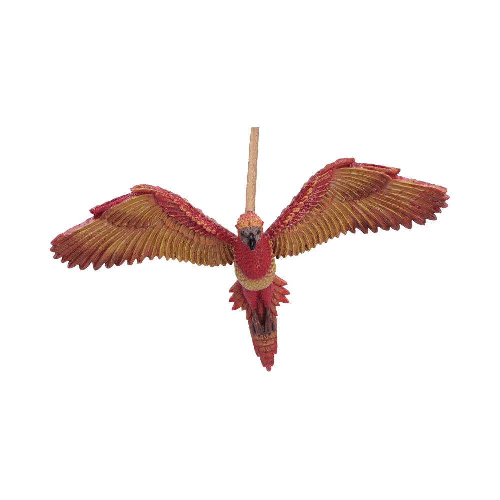 Harry Potter Fawkes in Flight Hanging Ornament 8.2cm – Officially Licensed