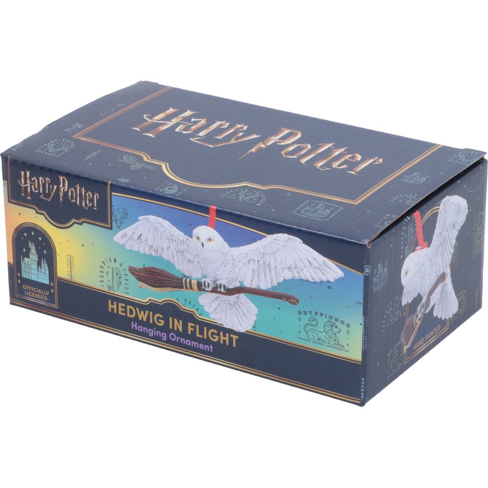 Harry Potter Hedwig in Flight Hanging Ornament 5.4cm – Officially Licensed