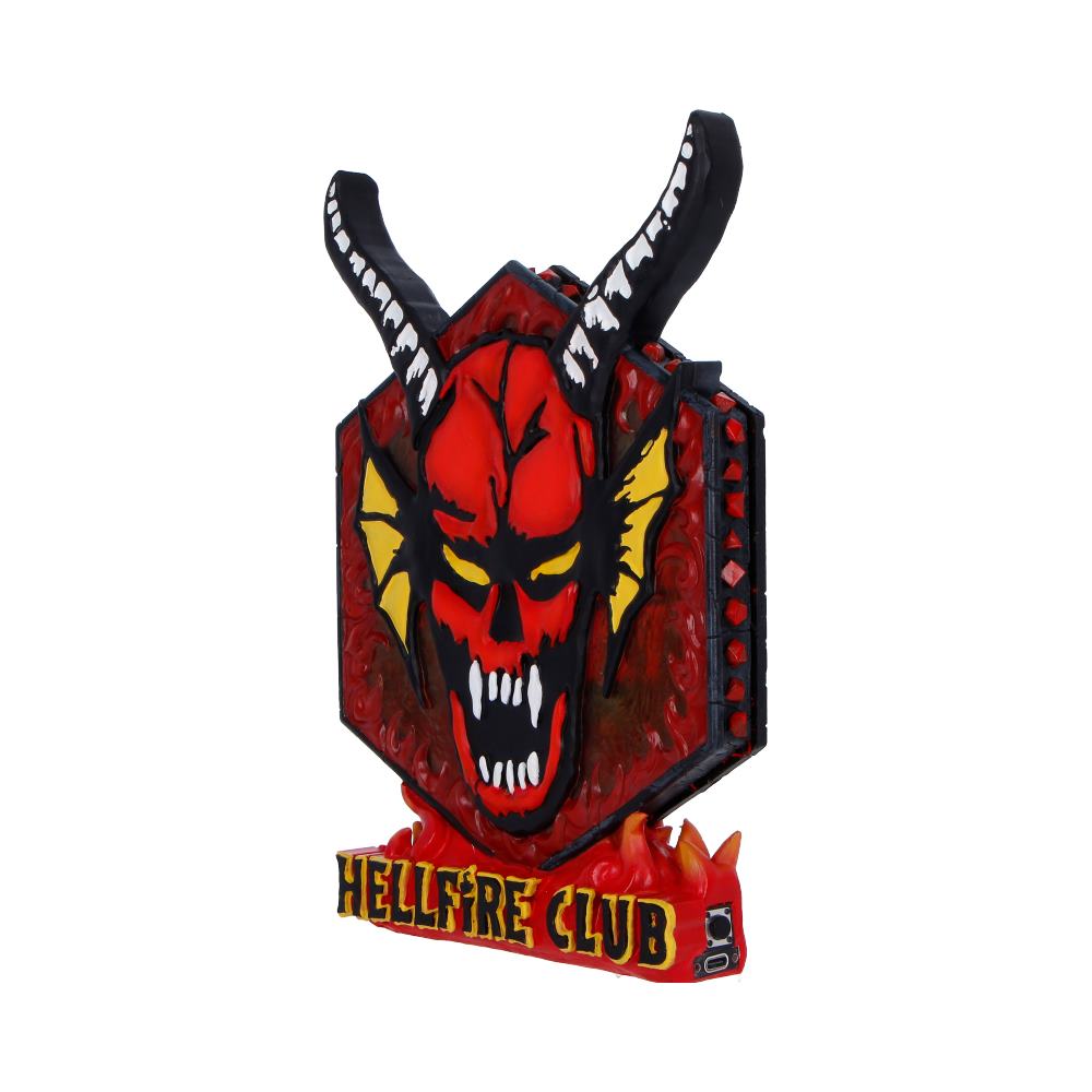 Stranger Things Hellfire Club USB Table Lamp, 23.6cm