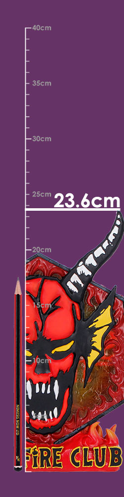 Stranger Things Hellfire Club USB Table Lamp, 23.6cm