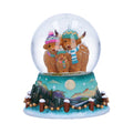 Nemesis Now Winter Highland Cow Snow Globe – 13.7cm
