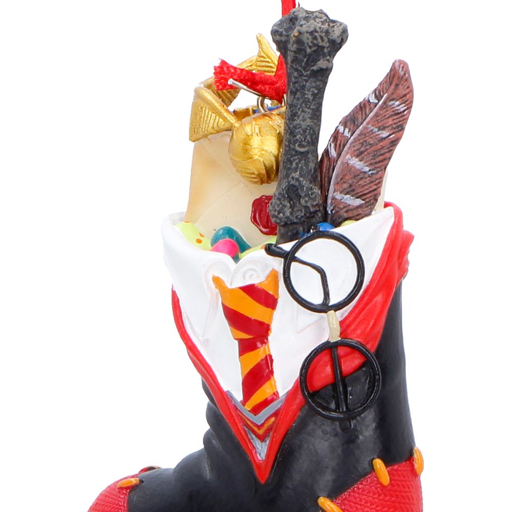 Harry Potter Hogwarts Uniform Stocking Hanging Ornament | Official Christmas Decoration | Nemesis Now 8.3cm