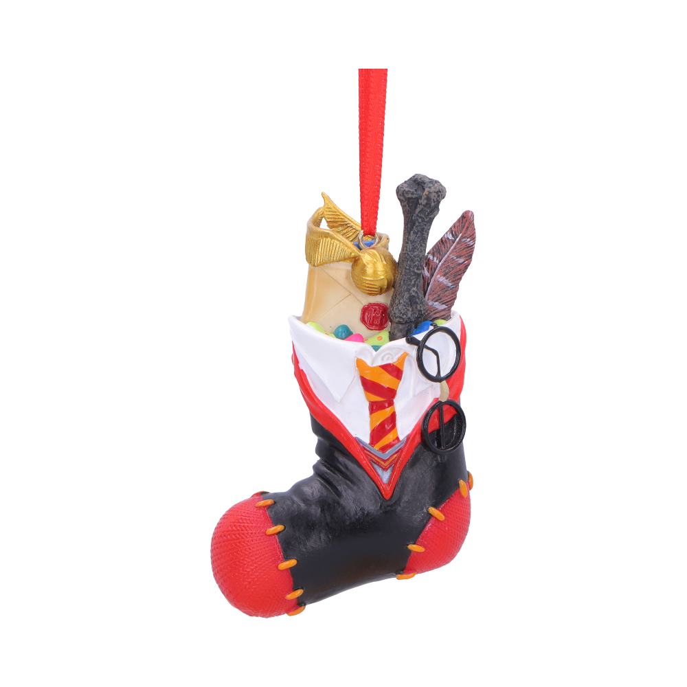Harry Potter Hogwarts Uniform Stocking Hanging Ornament | Official Christmas Decoration | Nemesis Now 8.3cm