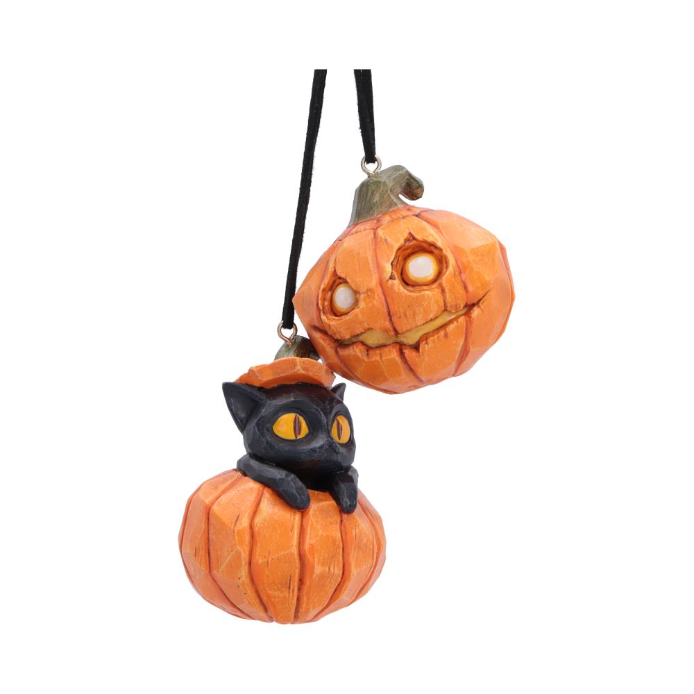 Pumpkin and Patch Halloween Hanging Ornaments Set of 2 – Officially Licensed