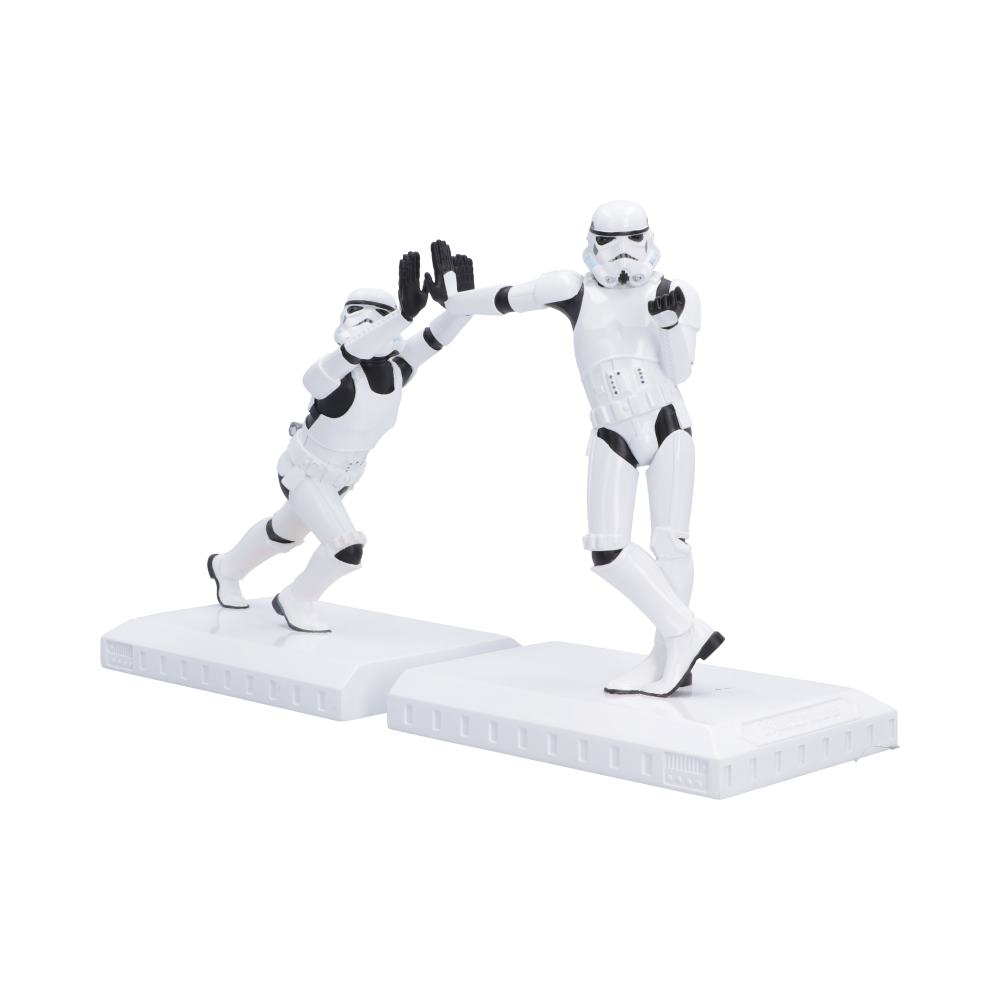 Original Stormtrooper Working Hard, Hardly Working Bookends, 18.5cm