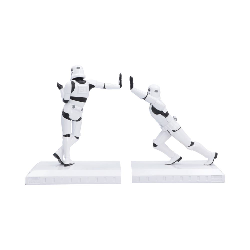 Original Stormtrooper Working Hard, Hardly Working Bookends, 18.5cm