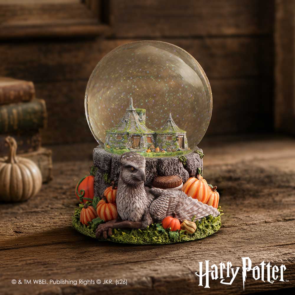 Harry Potter Hagrid's Hut Snow Globe | Official Wizarding World Collectible | Nemesis Now 14.5cm