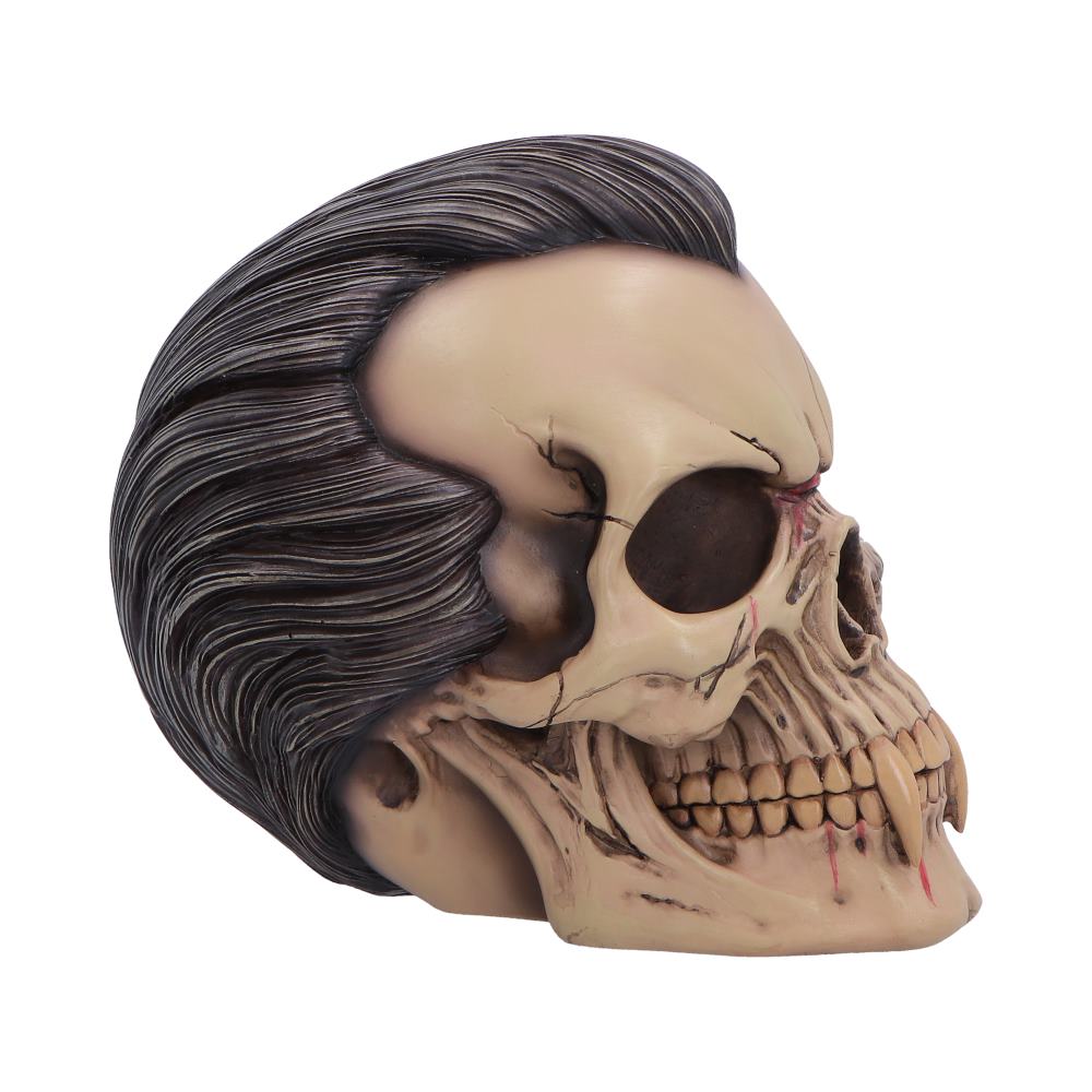 Hall of Horrors Lord of the Night Dracula Skull | Gothic Vampire Skull Ornament | Nemesis Now 15.4cm
