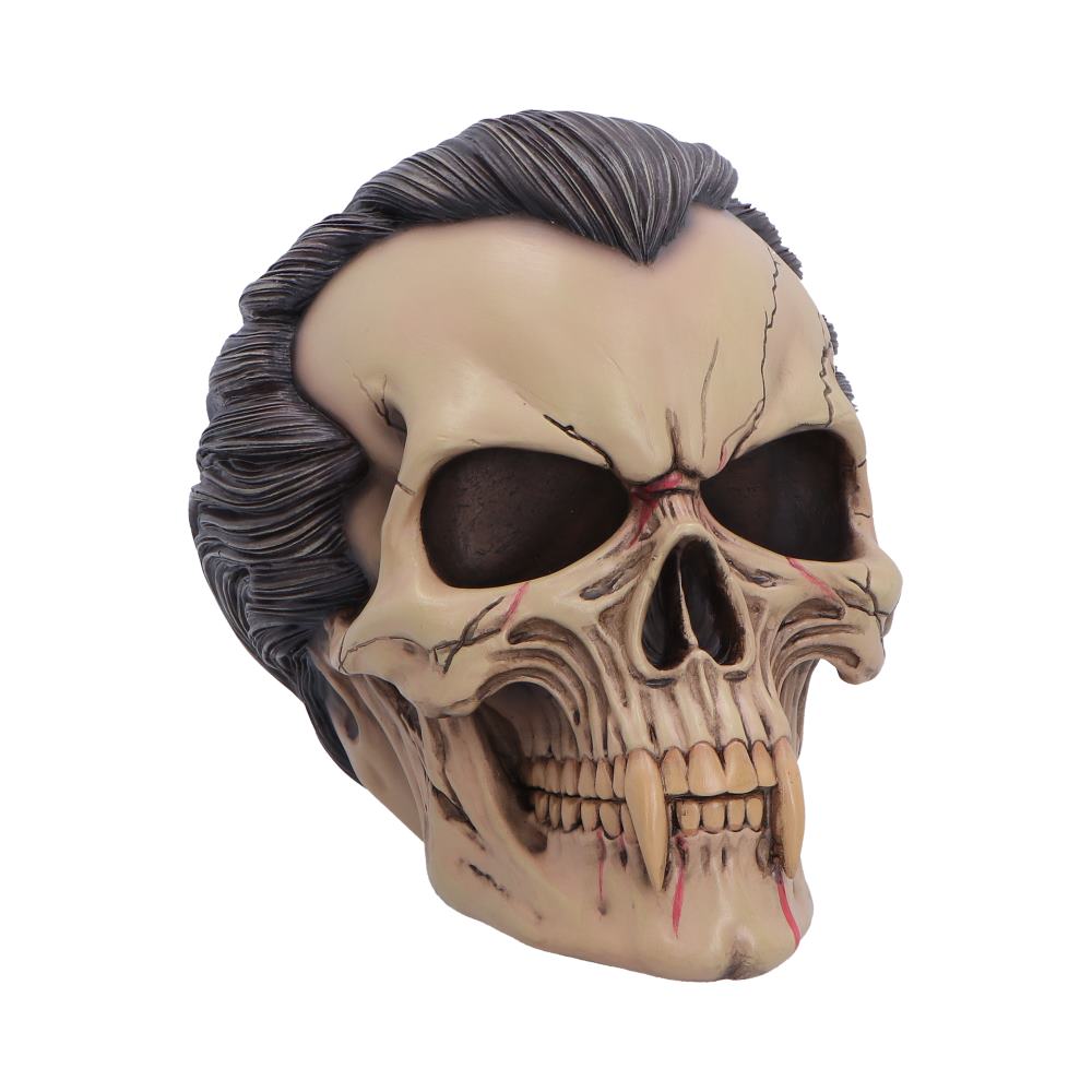 Hall of Horrors Lord of the Night Dracula Skull | Gothic Vampire Skull Ornament | Nemesis Now 15.4cm