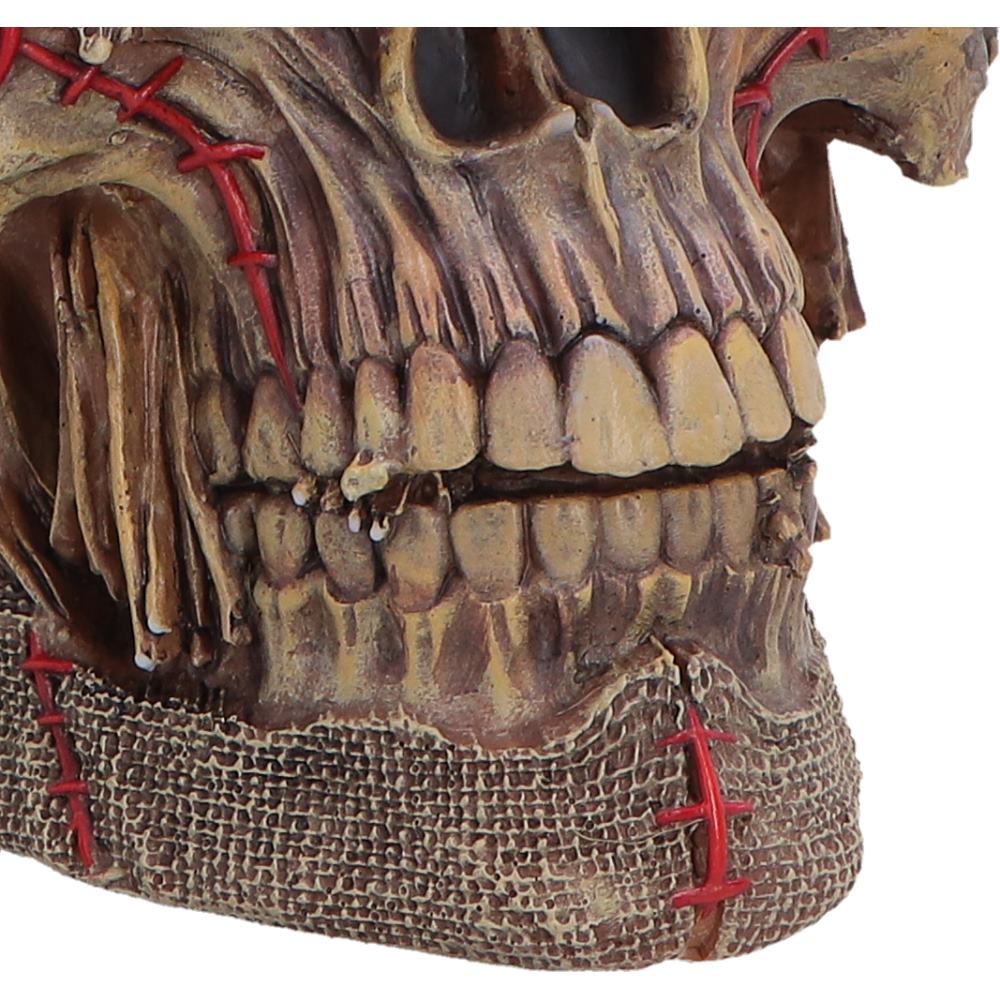 Hall of Horrors Keeper of the Harvest Scarecrow Skull | Gothic Halloween Skull Ornament | Nemesis Now 14.7cm