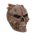 Hall of Horrors Keeper of the Harvest Scarecrow Skull | Gothic Halloween Skull Ornament | Nemesis Now 14.7cm