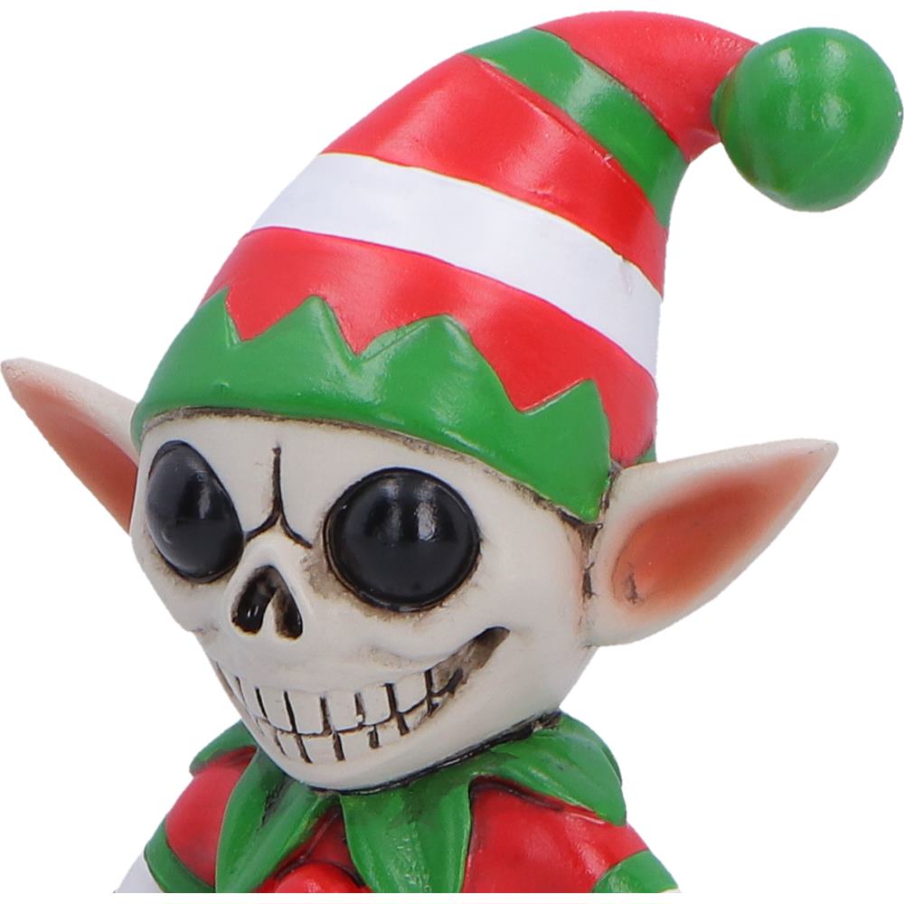 Jingles Gothic Christmas Elf Figurine, 10.5cm