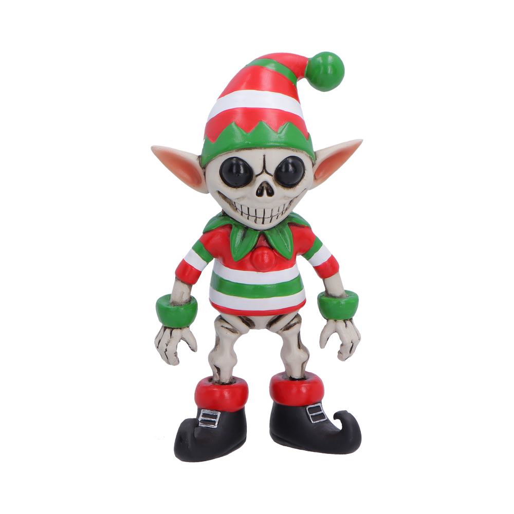 Jingles Gothic Christmas Elf Figurine, 10.5cm