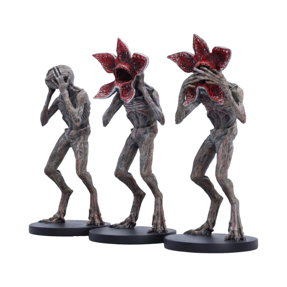 Stranger Things Three Wise Demogorgon Figurines, 16.3cm