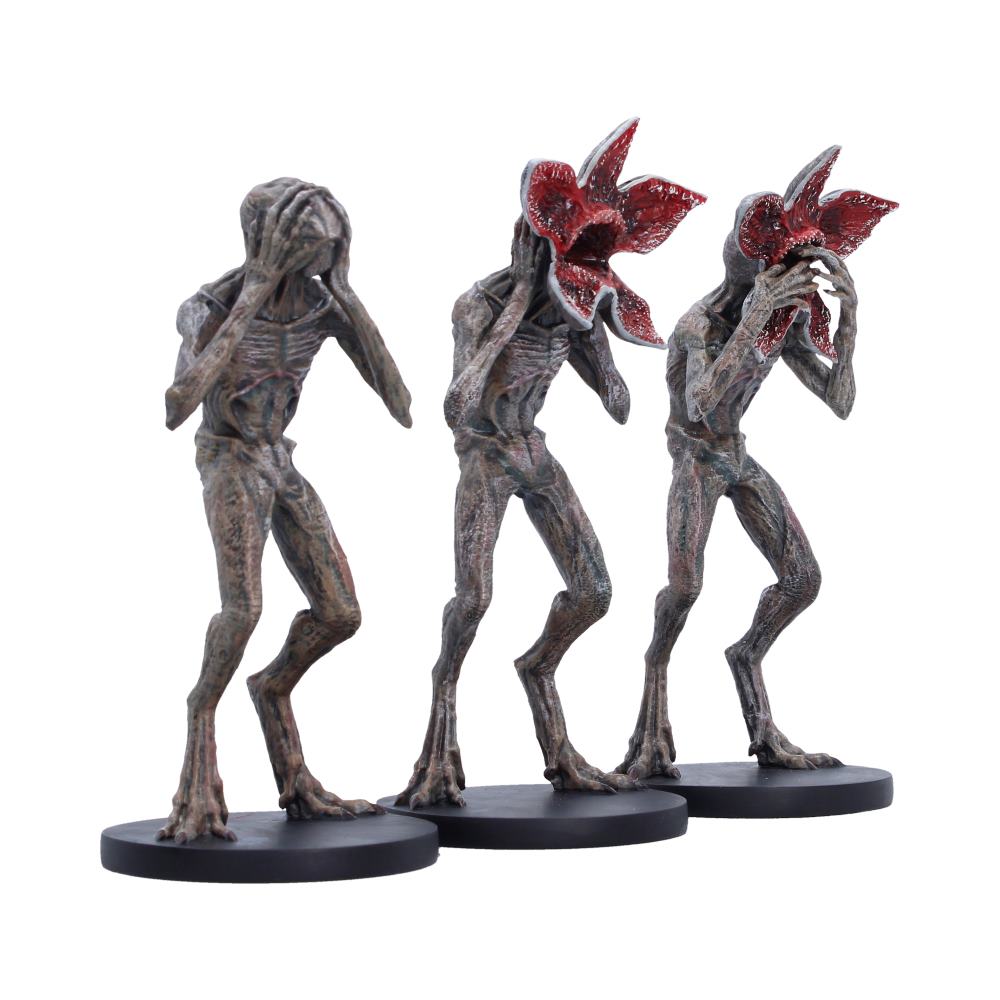 Stranger Things Three Wise Demogorgon Figurines, 16.3cm