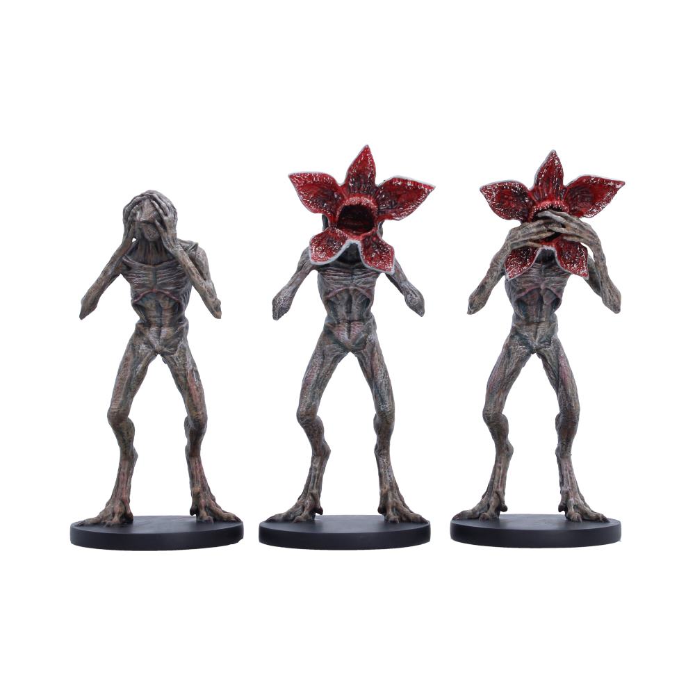 Stranger Things Three Wise Demogorgon Figurines, 16.3cm