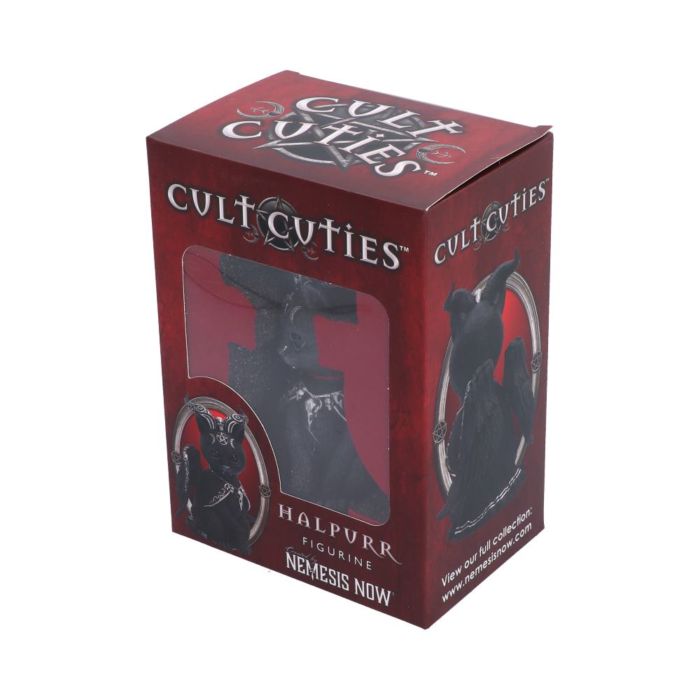 Nemesis Now Cult Cuties Halpurr Gothic Cat Figurine 11.7cm