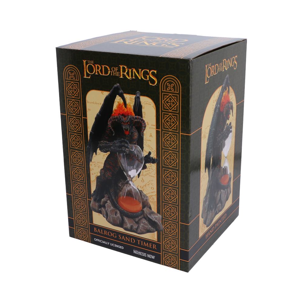 Lord of the Rings Balrog Sand Timer – Resin Collectible, 23.9cm